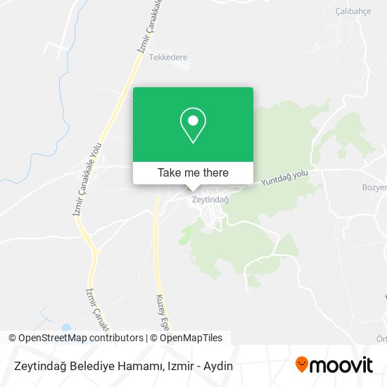 Zeytindağ Belediye Hamamı map