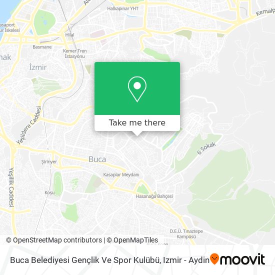 Buca Belediyesi Gençlik Ve Spor Kulübü map