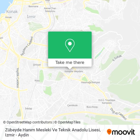 Zübeyde Hanım Mesleki Ve Teknik Anadolu Lisesi map
