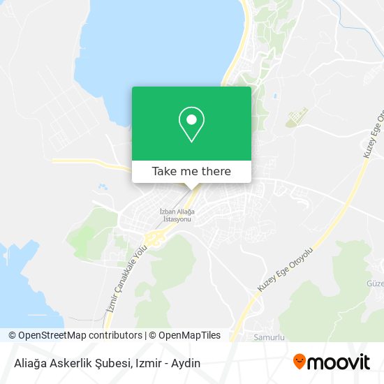 Aliağa Askerlik Şubesi map