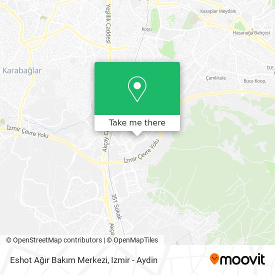 Eshot Ağır Bakım Merkezi map