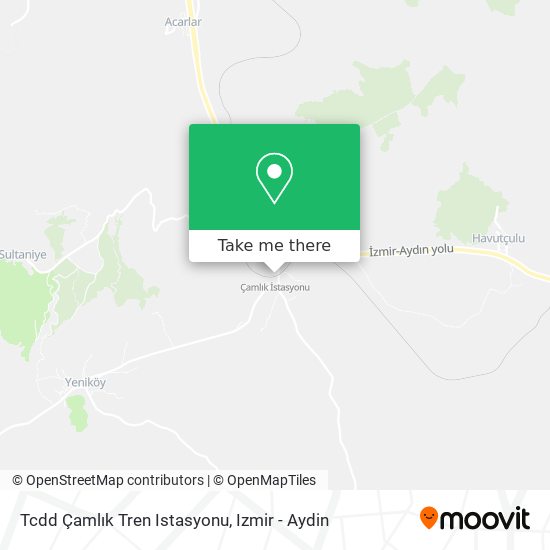 Tcdd Çamlık Tren Istasyonu map