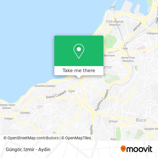 Güngör map