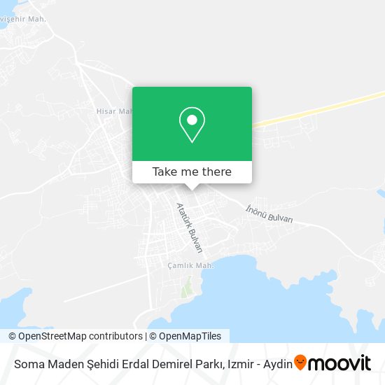 Soma Maden Şehidi Erdal Demirel Parkı map