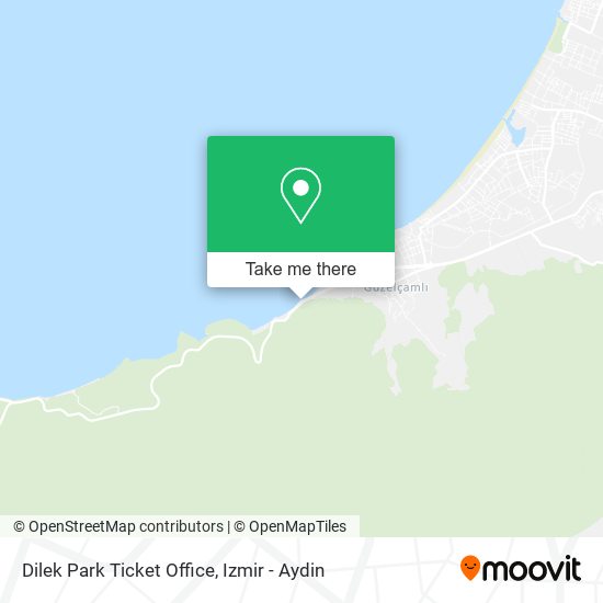 Dilek Park Ticket Office map