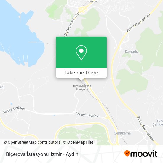 Biçerova İstasyonu map