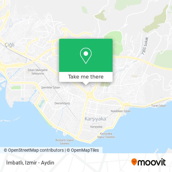 İmbatlı map