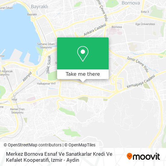 Merkez Bornova Esnaf Ve Sanatkarlar Kredi Ve Kefalet Kooperatifi map