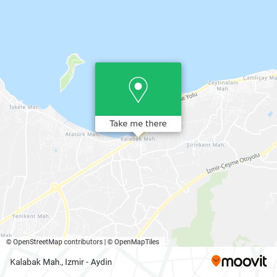 Kalabak Mah. map
