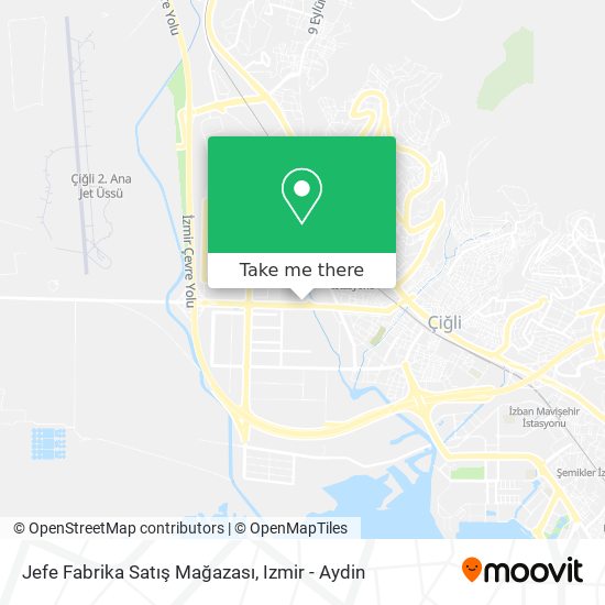 Jefe Fabrika Satış Mağazası map