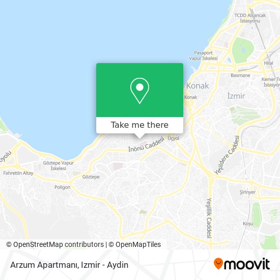 Arzum Apartmanı map