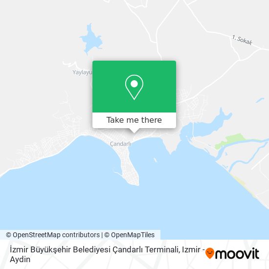 İzmir Büyükşehir Belediyesi Çandarlı Terminali map