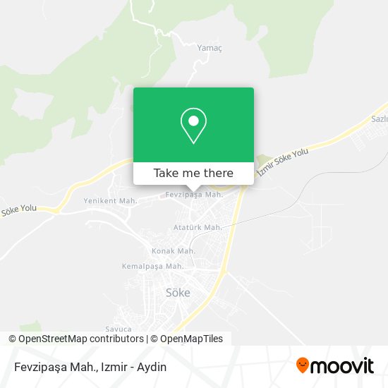 Fevzipaşa Mah. map