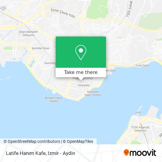 Latife Hanım Kafe map