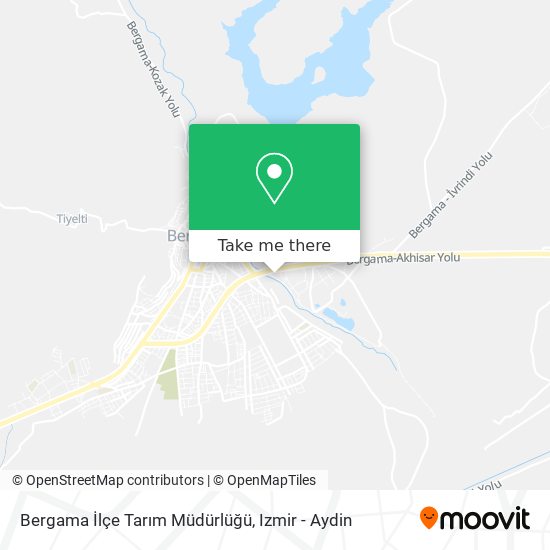 Bergama İlçe Tarım Müdürlüğü map