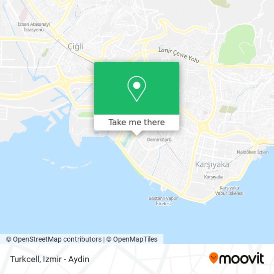 Turkcell map