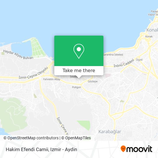 Hakim Efendi Camii map
