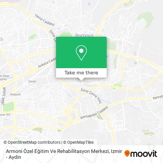 Armoni Özel Eğitim Ve Rehabilitasyon Merkezi map