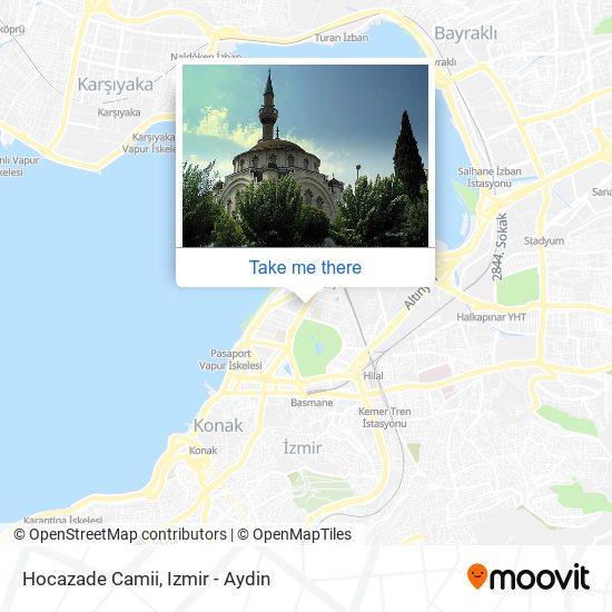 Hocazade Camii map