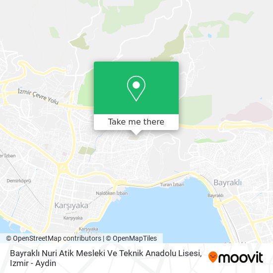 Bayraklı Nuri Atik Mesleki Ve Teknik Anadolu Lisesi map