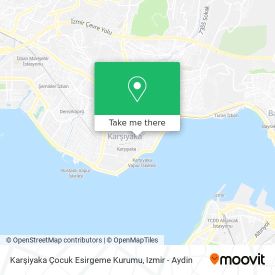 Karşiyaka Çocuk Esirgeme Kurumu map