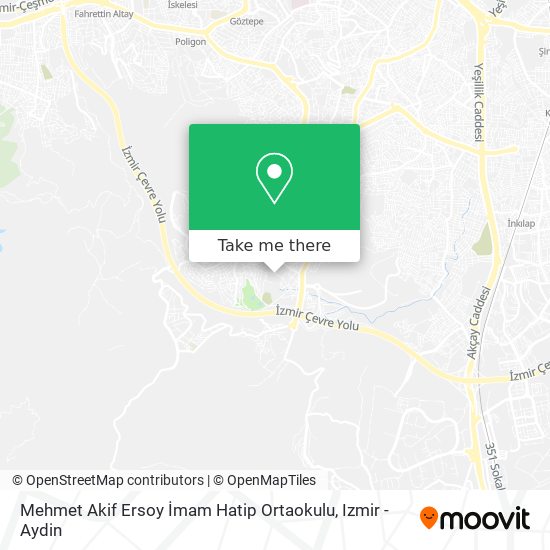 Mehmet Akif Ersoy İmam Hatip Ortaokulu map