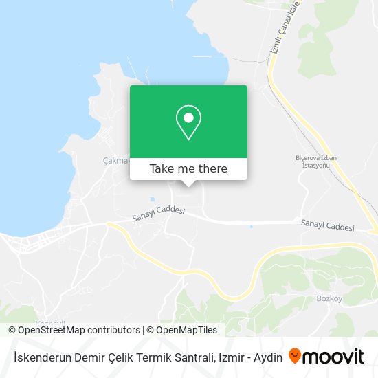 İskenderun Demir Çelik Termik Santrali map