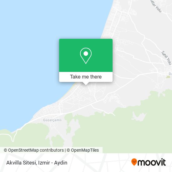 Akvilla Sitesi map