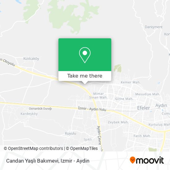 Candan Yaşlı Bakımevi map
