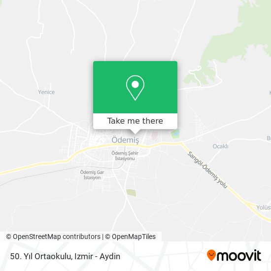 50. Yıl Ortaokulu map