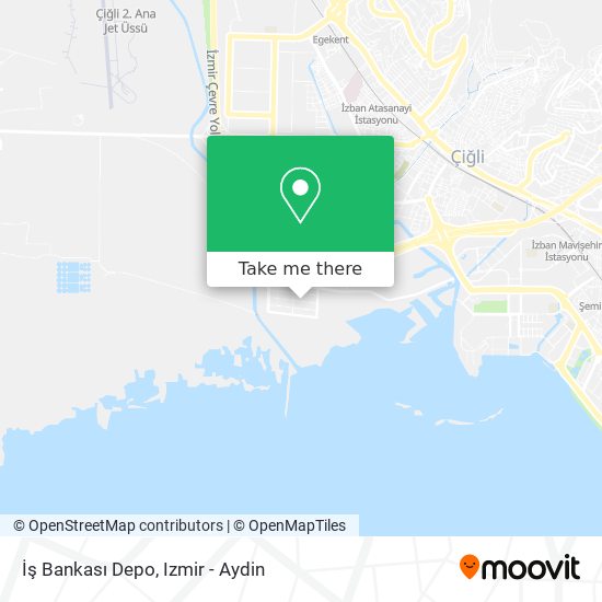 İş Bankası Depo map