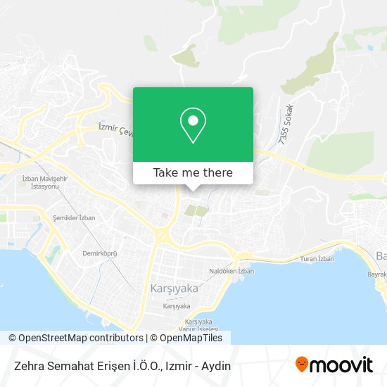 Zehra Semahat Erişen İ.Ö.O. map