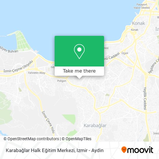 Karabağlar Halk Eğitim Merkezi map