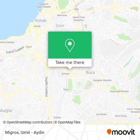 Migros map