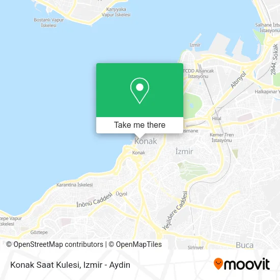 Konak Saat Kulesi map