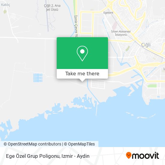 Ege Özel Grup Poligonu map