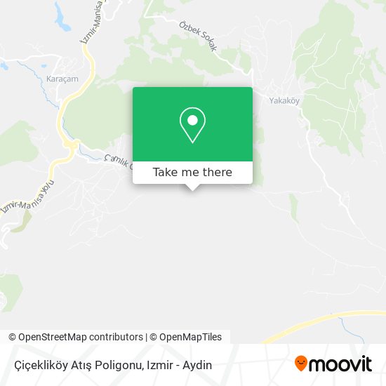 Çiçekliköy Atış Poligonu map