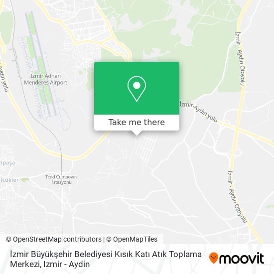 İzmir Büyükşehir Belediyesi Kısık Katı Atık Toplama Merkezi map