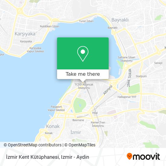 İzmir Kent Kütüphanesi map