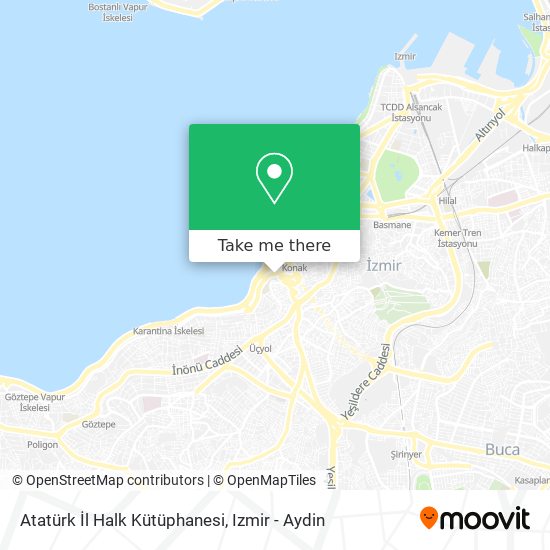 Atatürk İl Halk Kütüphanesi map