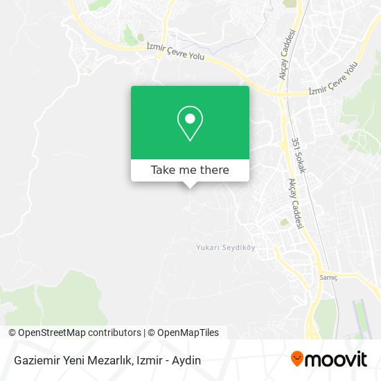 Gaziemir Yeni Mezarlık map
