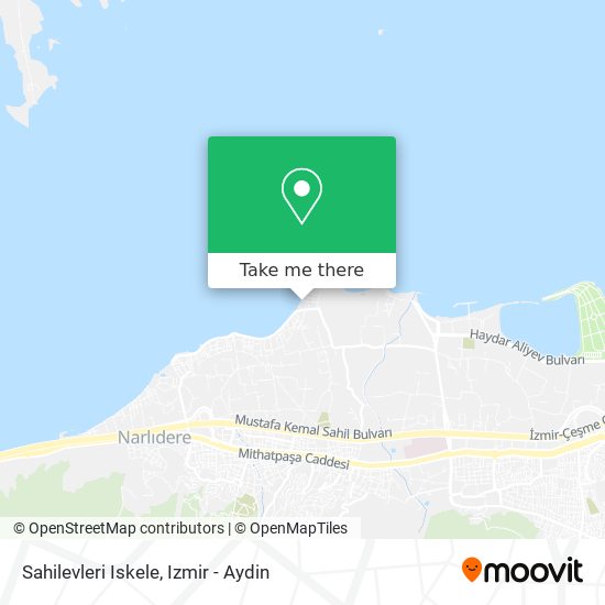 Sahilevleri Iskele map