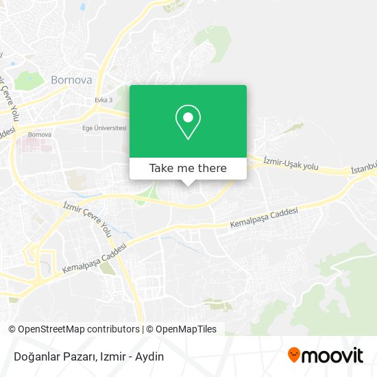 Doğanlar Pazarı map