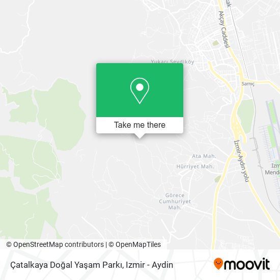 Çatalkaya Doğal Yaşam Parkı map