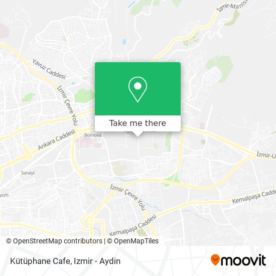 How To Get To Kutuphane Cafe In Bornova By Bus Metro Train Or Ferry