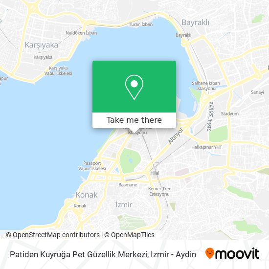Patiden Kuyruğa Pet Güzellik Merkezi map
