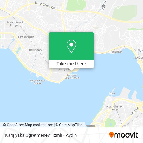 Karşıyaka Öğretmenevi map