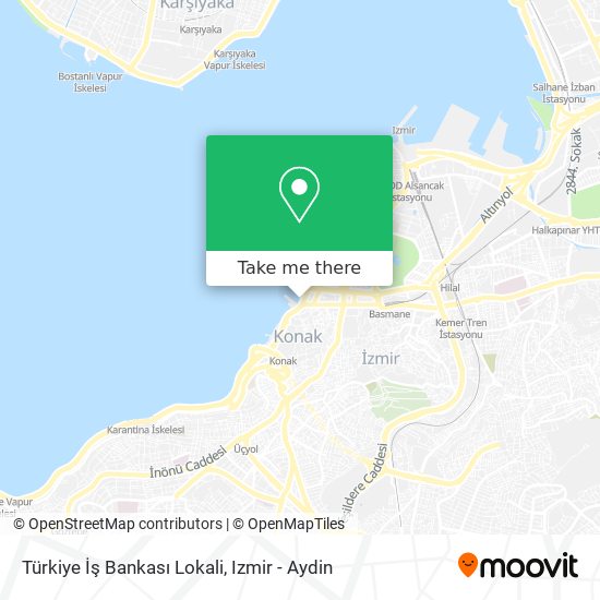 Türkiye İş Bankası Lokali map
