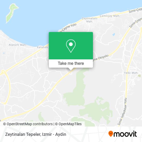 Zeytinalan Tepeler map