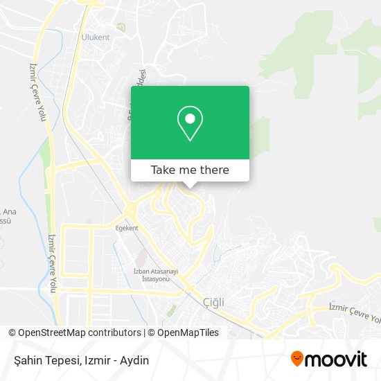 Şahin Tepesi map
